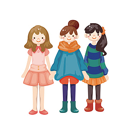 卡通女孩