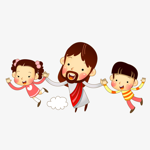 卡通幸福的三口之家设计
