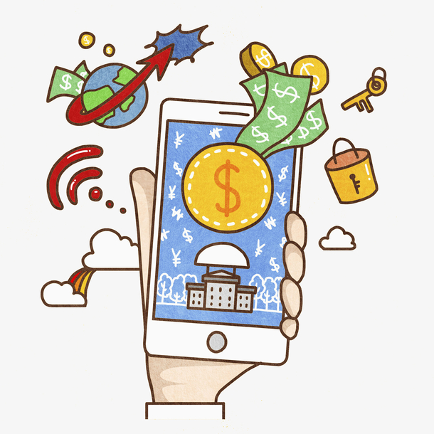 消费的手机素材免费下载_觅元素