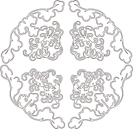 花纹线条装饰图案
