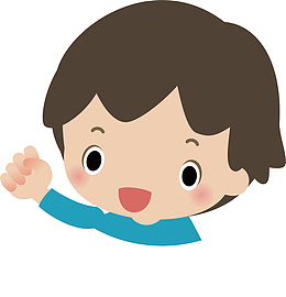 伸手的男孩