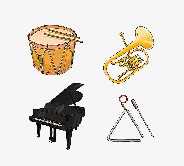 卡通乐器