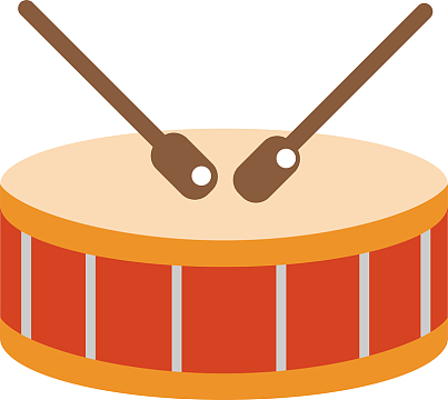 卡通鼓矢量图下载