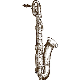 素描萨克斯