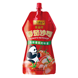 李锦记熊猫牌番茄沙司320克袋装