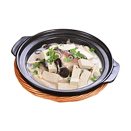 鱼头豆腐砂锅图片
