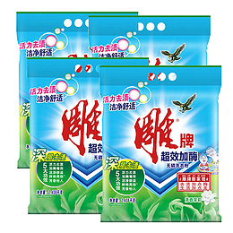 雕牌茉莉花香洗衣粉4袋装