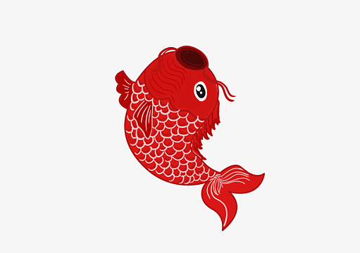 鲤鱼锦鲤元素设计(5017x3543)psdpng手绘卡通人物泛舟吃瓜(4725x7087)