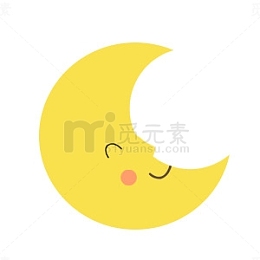 卡通月亮