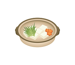 砂锅里的豆腐块简图
