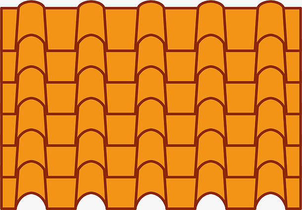 手绘风格矢量瓦片