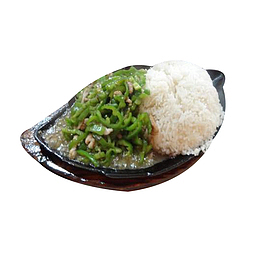 青椒肉丝 石锅饭 美味