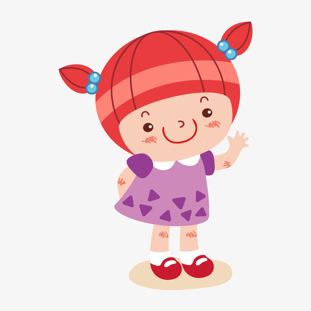 可爱的小女生免抠素材免费下载_觅元素51yuansu.com