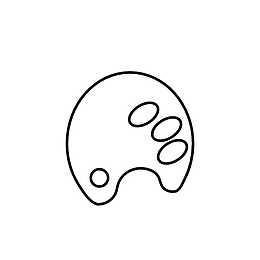 颜料盘图标
