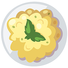 感恩节土豆泥免抠PNG