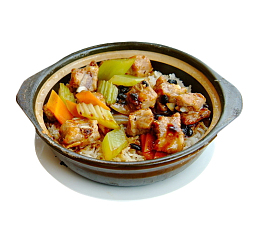 美味红烧牛肉煲仔饭