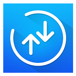 网络快速传输系统图标