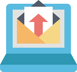 矢量图发送email