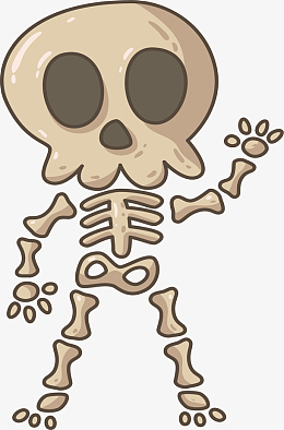 你好骷髅骨架