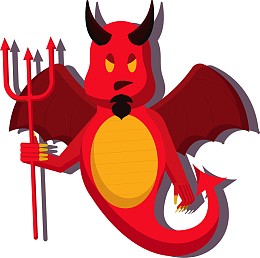 红色恐怖万圣节恶魔