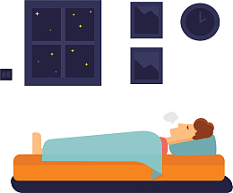 非常安静的睡眠环境