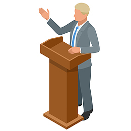 演讲师免抠PNG
