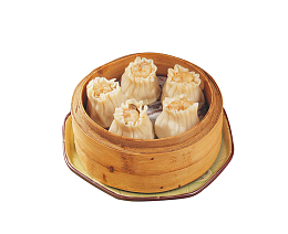 虾馅烧卖装饰PNG