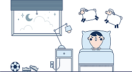 数着绵羊入睡的人