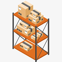 aipng仓库货架矢量插画pngpng手绘卡通人物仓库整理员pngepspng矢量
