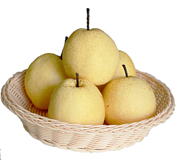 篮子里的酥梨