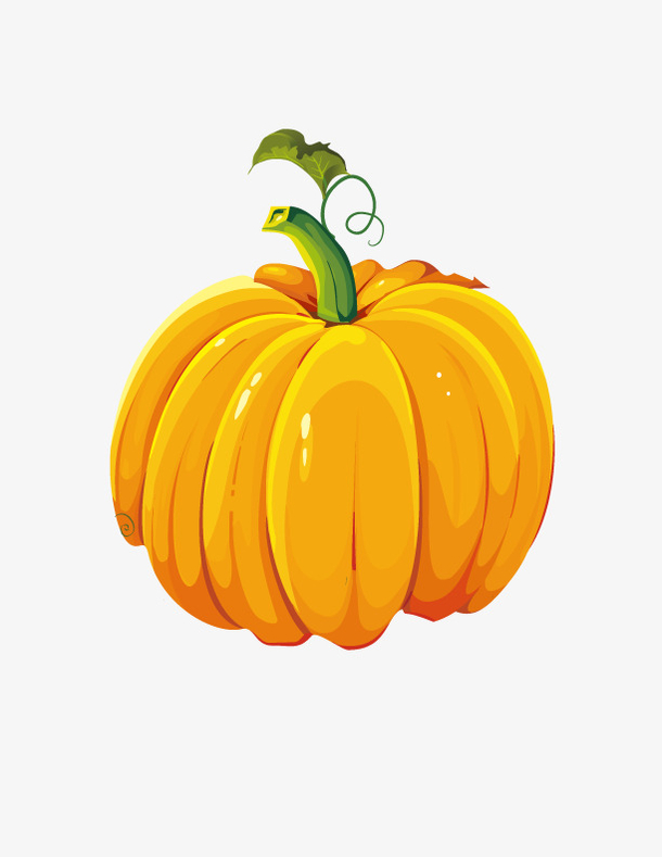 卡通南瓜免抠素材免费下载_觅元素51yuansu.com