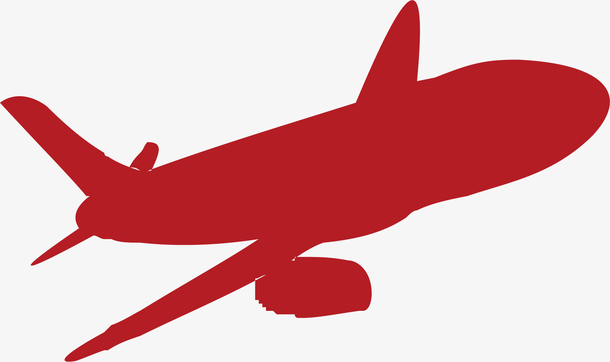 飞机,红色,高清飞机,矢量飞机装饰图,手绘矢量飞机装饰图,矢量卡通