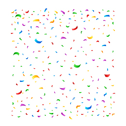 矢量漂浮装饰氛围彩带