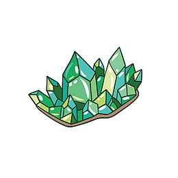 卡通宝石矢量图下载