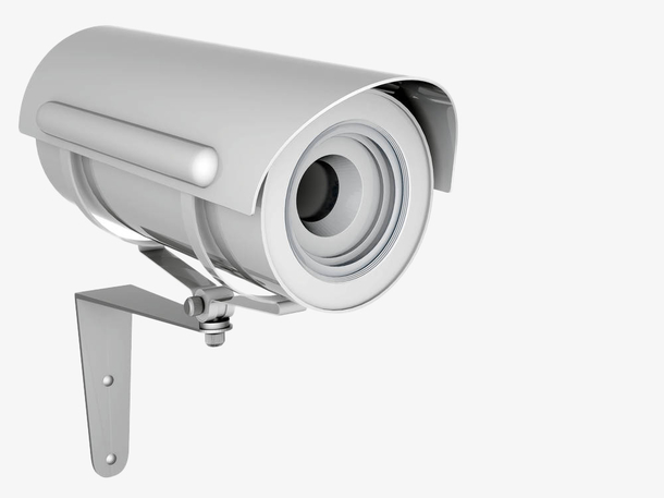 白色手绘矢量监控素材免费下载_觅元素