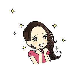 惊喜的女孩