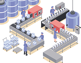 灰色的传送带矢量图