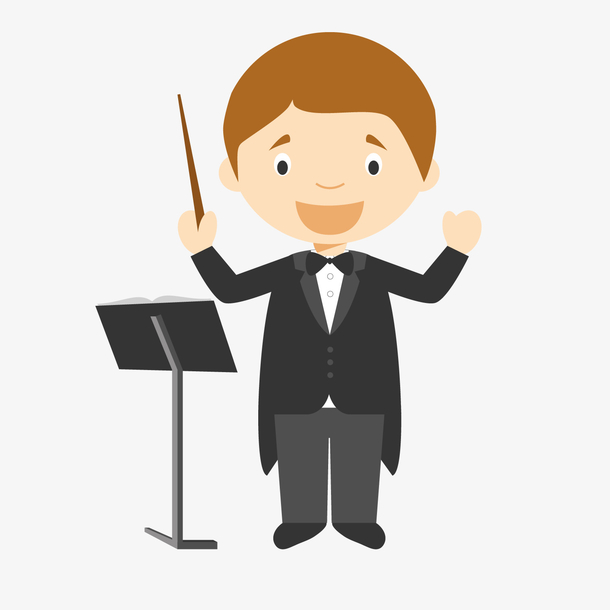 关键词 : 灰色,创意,指挥,音乐,演奏,矢量图,扁平化,眼睛,卡通插画