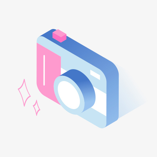 一台立体的数码相机免抠素材免费下载_觅元素51yuansu.com