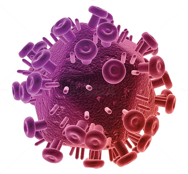 2018世界艾滋病日HIV病毒细胞元素