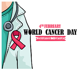 世界抗癌日卡通免抠素材