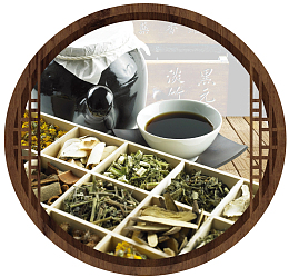 矢量中药汤药素材