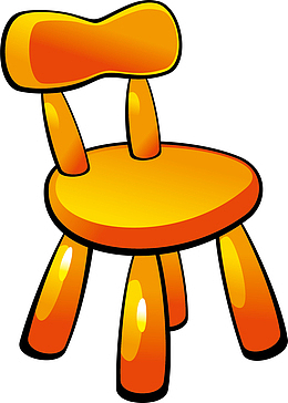 木凳子卡通素材_木凳子卡通png图片下载_觅元素