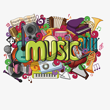 音乐产业墙绘涂鸦