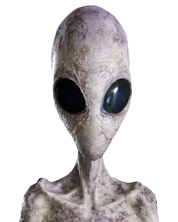 恐怖的外星人免抠素材