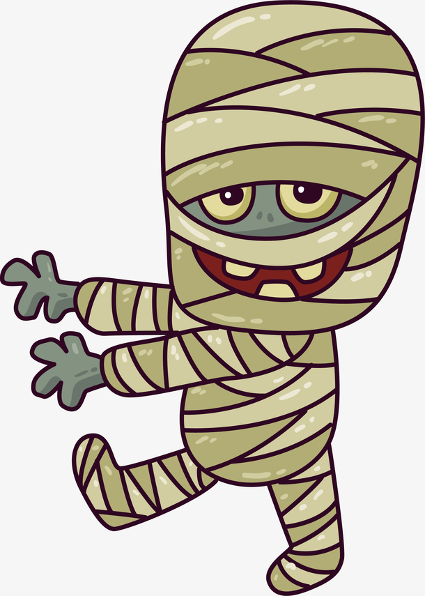 伸手的绷带怪人