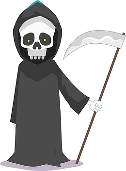 恐怖万圣节的死神