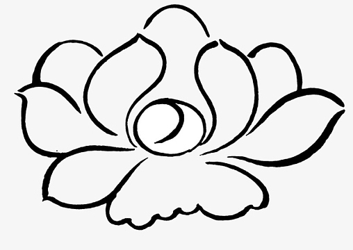 简单的描绘png简单的搭配png黄色金线圆环莲花中国风png两盆金线莲