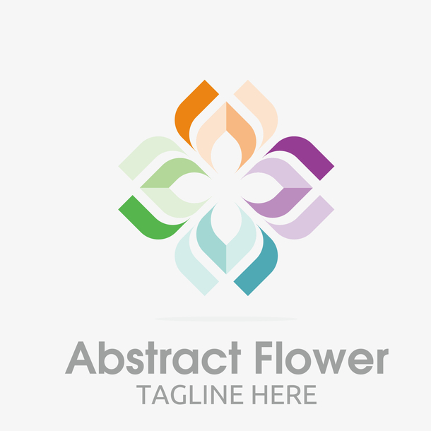 简约清新的logo