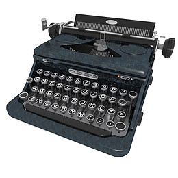 绿色老式简单小电报机